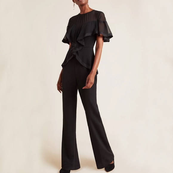 Anthropologie Pants - Anthropologie Amaris Flutter-Sleeved Jumpsuit